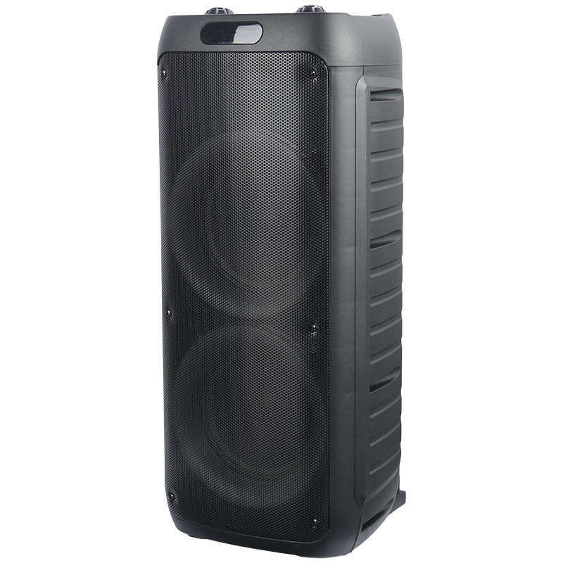 اسپیکر چمدانی بلوتوثی رم و فلش خور Sing-E ZQS8235 + میکروفون و ریموت کنترل