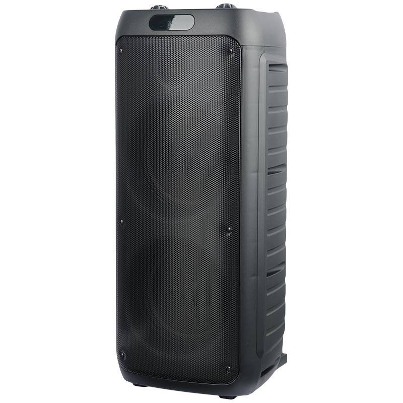 اسپیکر چمدانی بلوتوثی رم و فلش خور Sing-E ZQS8236 + میکروفون و ریموت کنترل