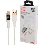 کابل آیفونی فست شارژ Earldom EC-179i 3A 1m