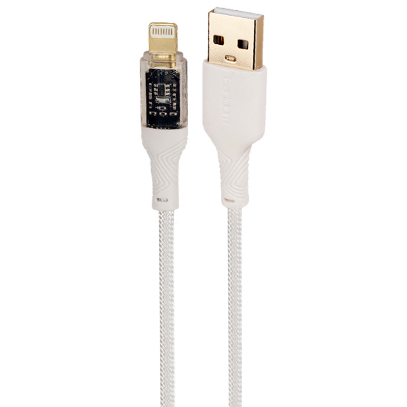 کابل آیفونی فست شارژ Earldom EC-179i 3A 1m