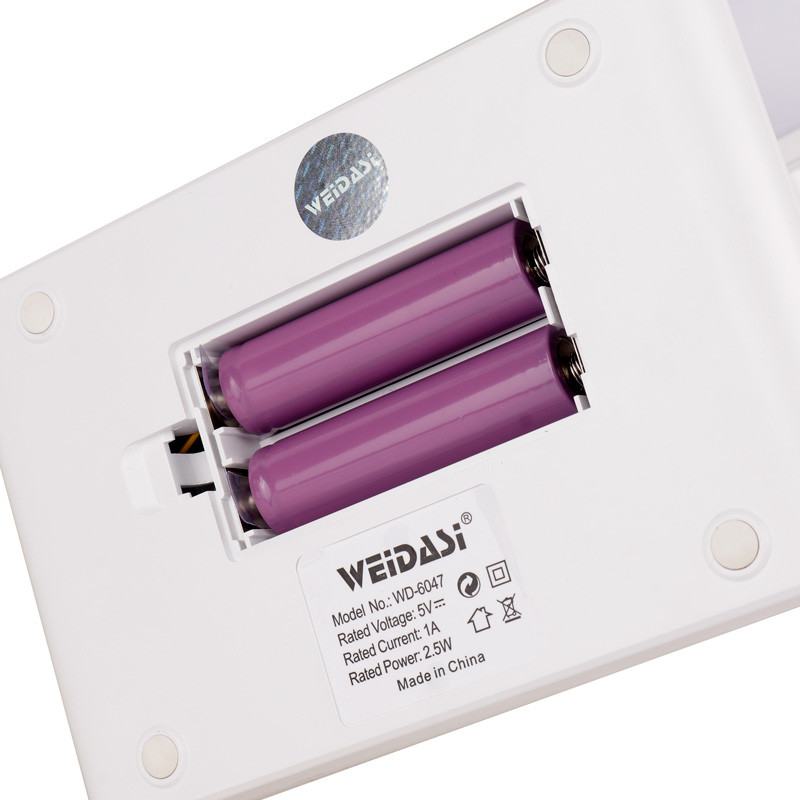 چراغ مطالعه شارژی ویداسی Weidasi WD-6047