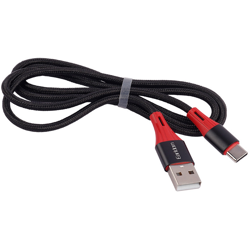 کابل تایپ سی فست شارژ Earldom EC-177C 2.4A 1m