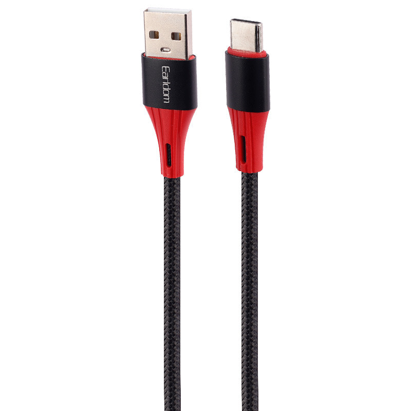 کابل تایپ سی فست شارژ Earldom EC-177C 2.4A 1m