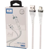 کابل میکرو یو اس بی فست شارژ Earldom EC-178M 2.4A 1m