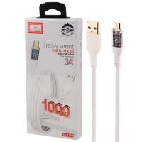 کابل میکرو یو اس بی فست شارژ Earldom EC-179M 3A 1m