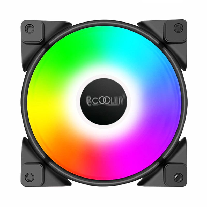 فن کیس پی سی کولر ۱۲*۱۲ PCcooler HALO RGB