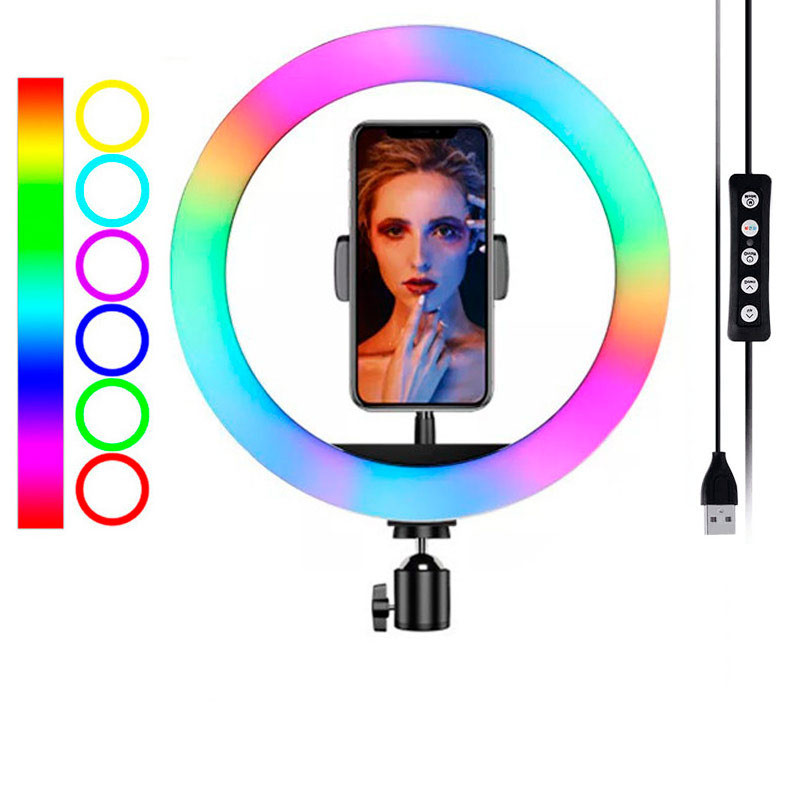 رینگ لایت "RGB LED 3D-36 14