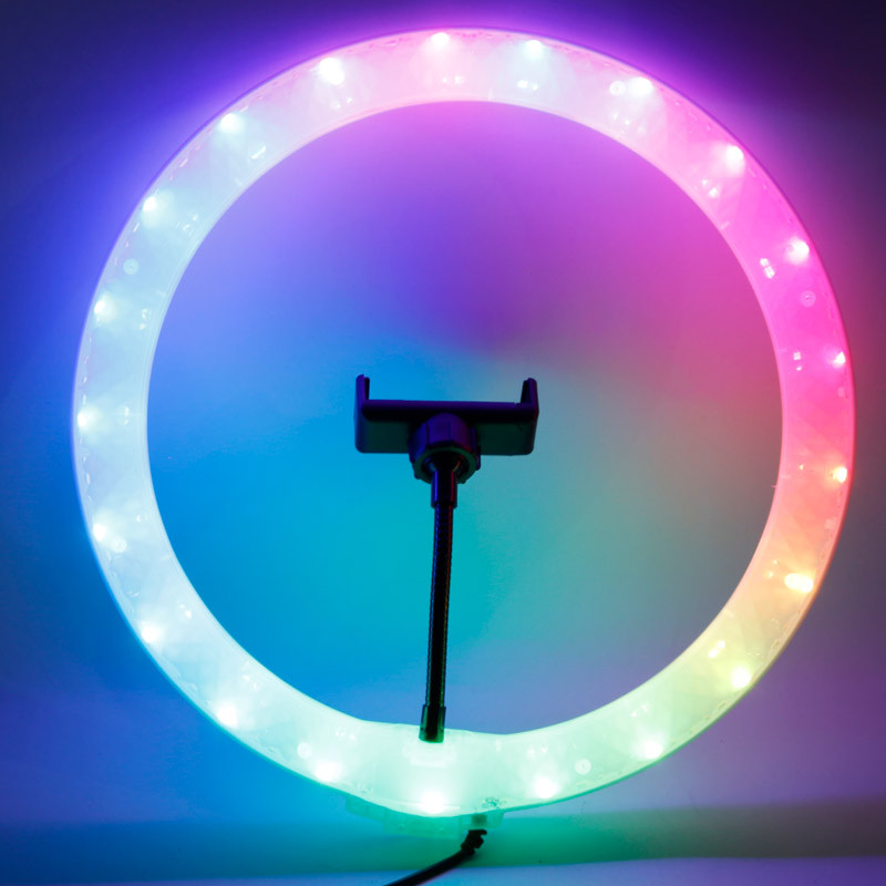 رینگ لایت "RGB LED 3D-30 11