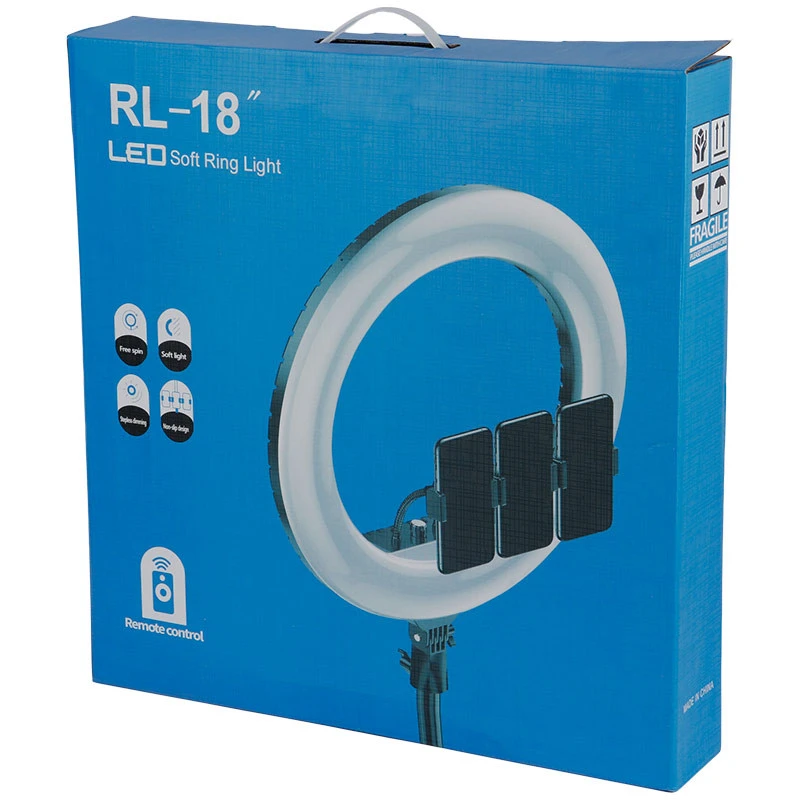 رینگ لایت "LED Soft RL-18B 18