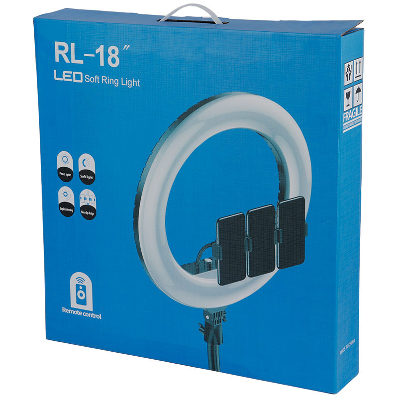 رینگ لایت "LED Soft RL-18B 18