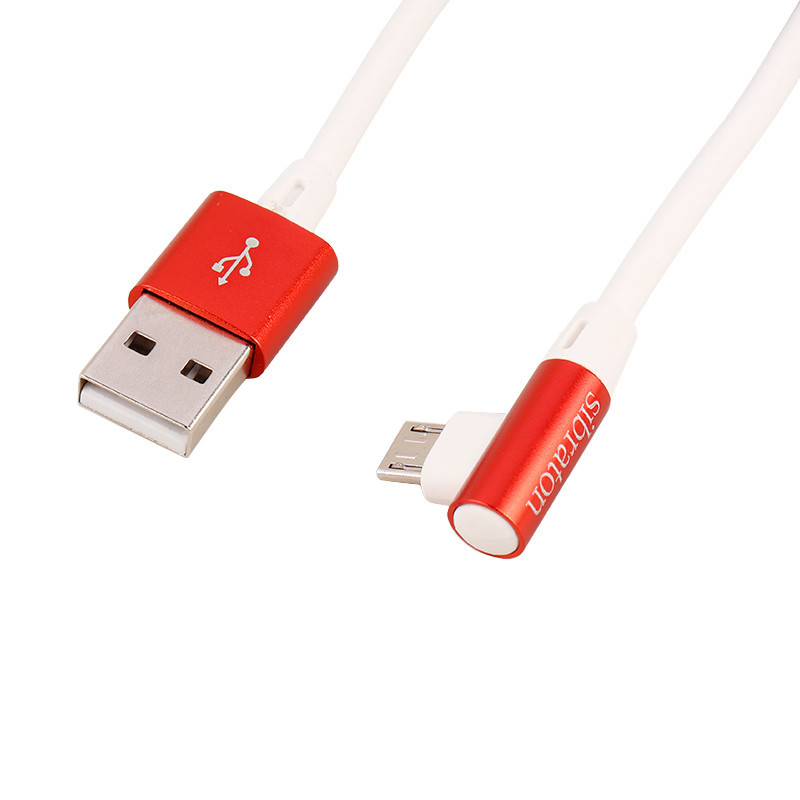 کابل میکرو یو اس بی Sibraton S241A 2.1A 1.1m یکسر L