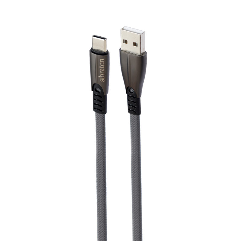 کابل تایپ سی Sibraton S255C 2.1A 1.1m