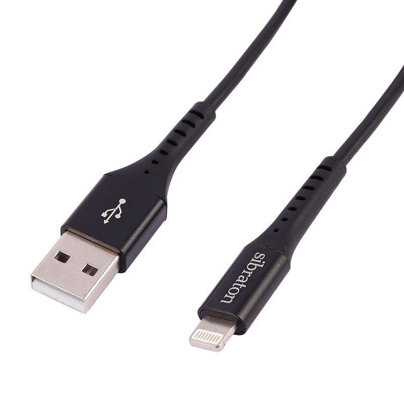کابل آیفونی Sibraton S225i 2.1A 1.1m