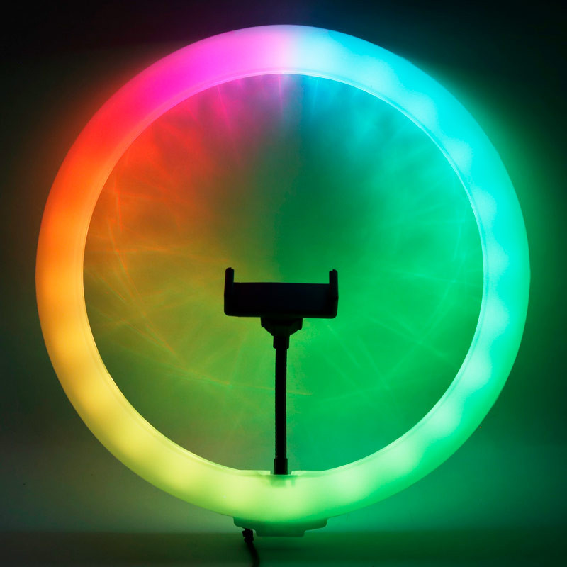 رینگ لایت "RGB LED 3D-33 12