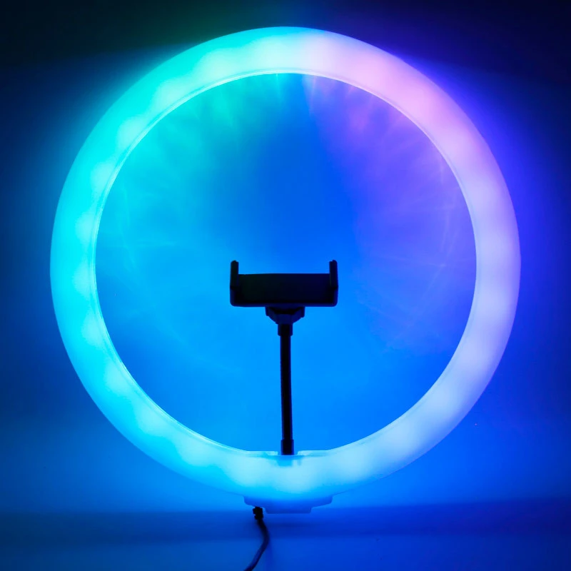 رینگ لایت "RGB LED 3D-33 12