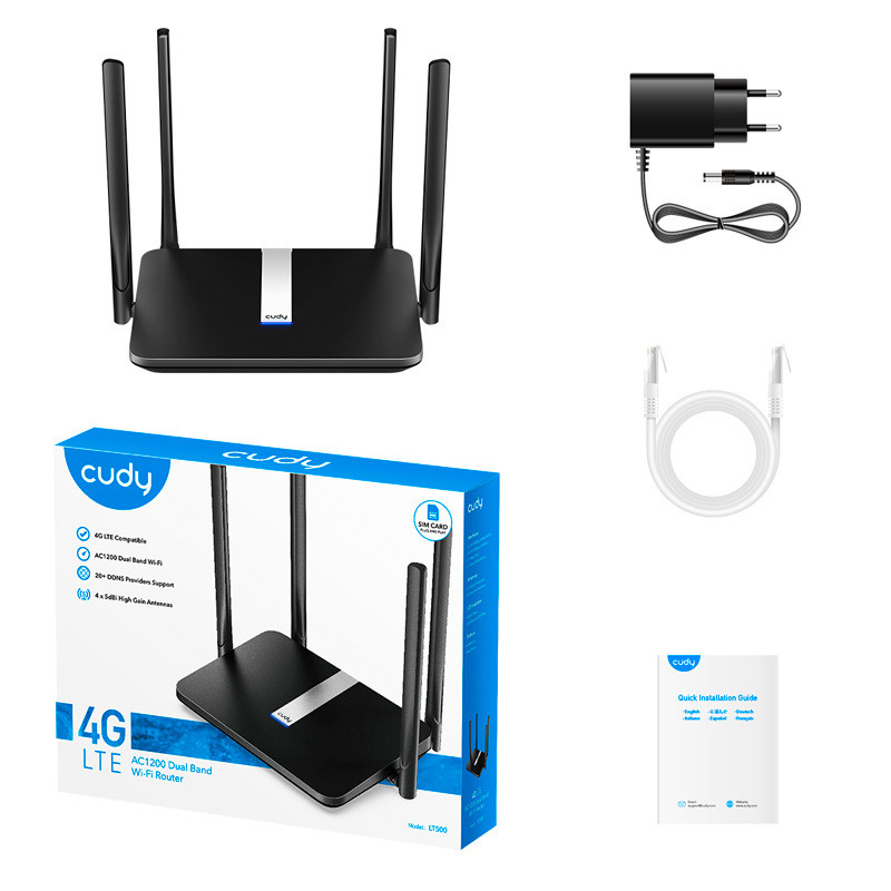 مودم روتر سیمکارتی 4G LTE کودی LT500