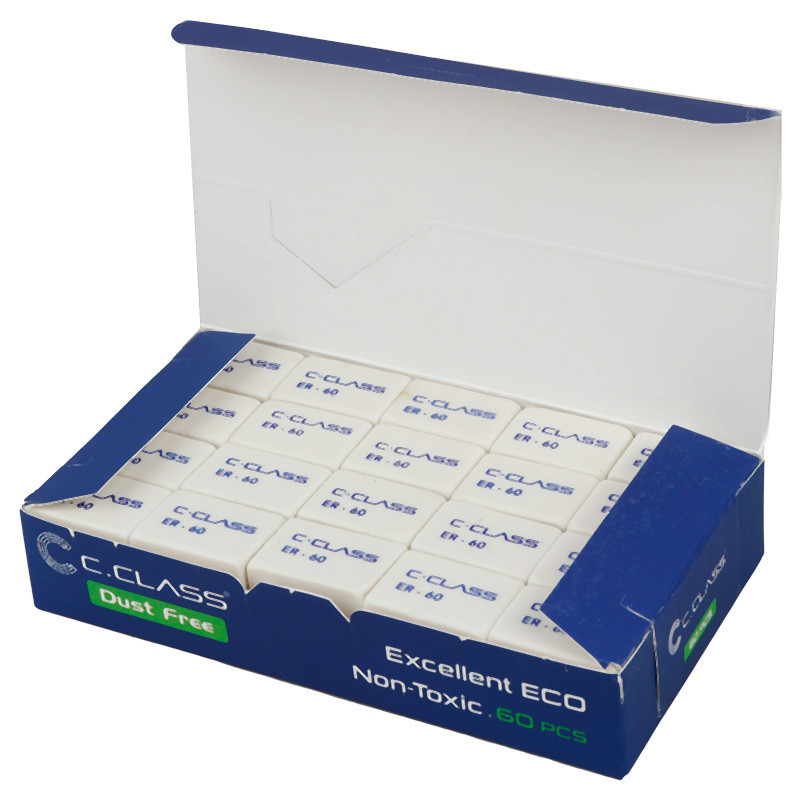 پاک کن سی کلاس C.Class Dust-Free ER-60 بسته 60 عددی