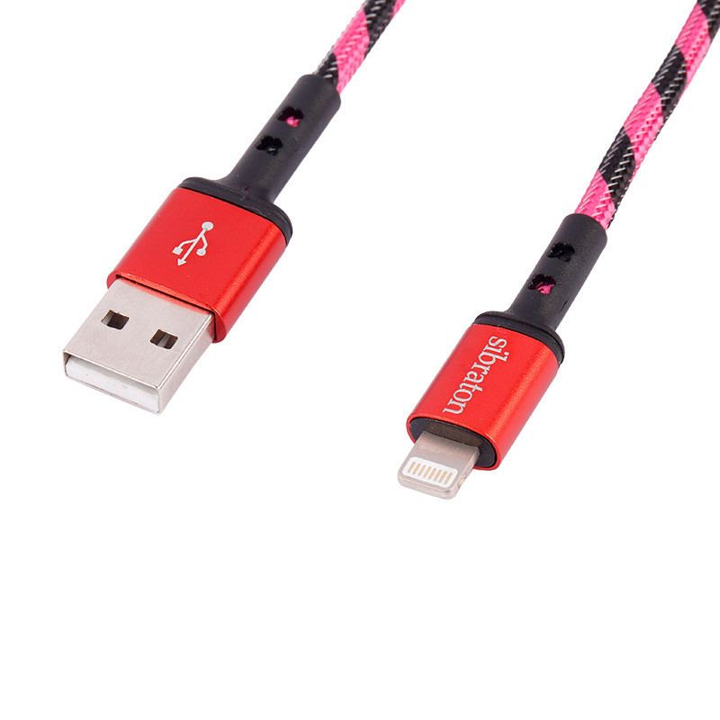 کابل آیفونی Sibraton S224i 2.1A 1.1m