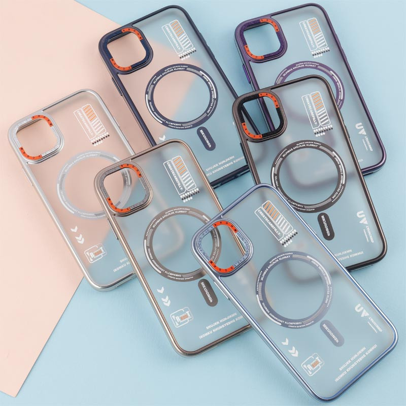 قاب ضد ضربه اورجینال MKUIONGH مگ سیف طرح دار iPhone 11