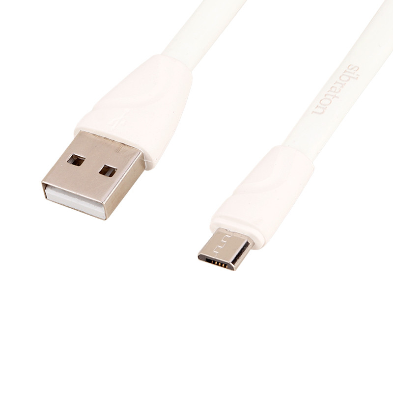 کابل میکرو یو اس بی Sibraton S222A 2.1A 1.1m