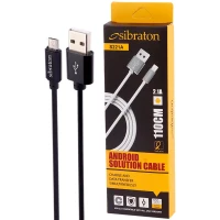 کابل میکرو یو اس بی Sibraton S221A 2.1A 1.1m