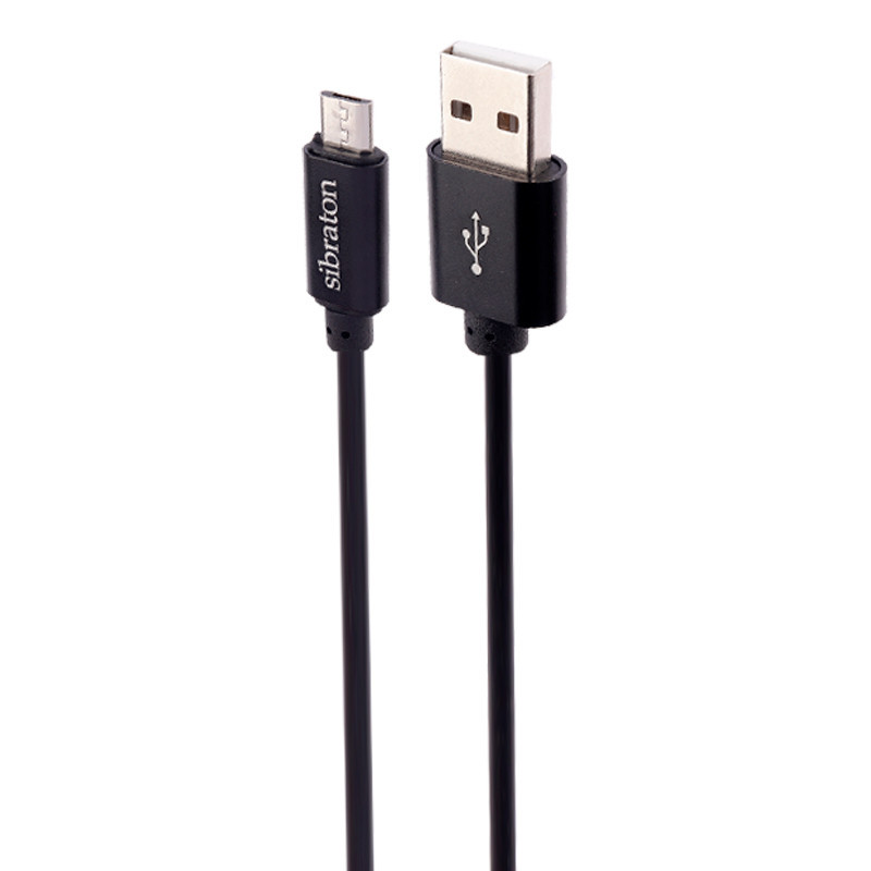 کابل میکرو یو اس بی Sibraton S221A 2.1A 1.1m