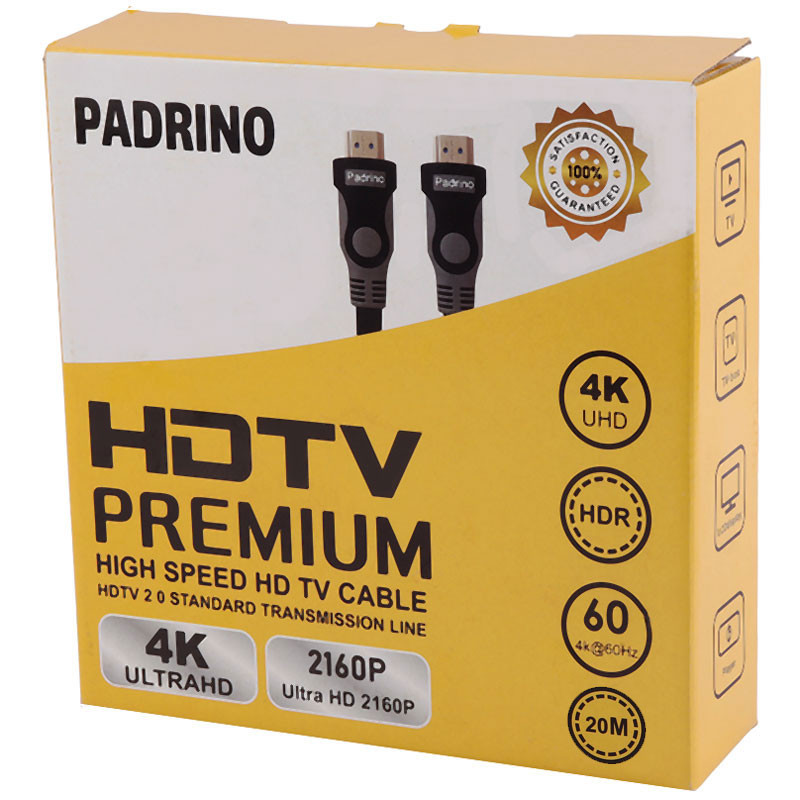 کابل Padrino HDMI V2.0 4K 20m