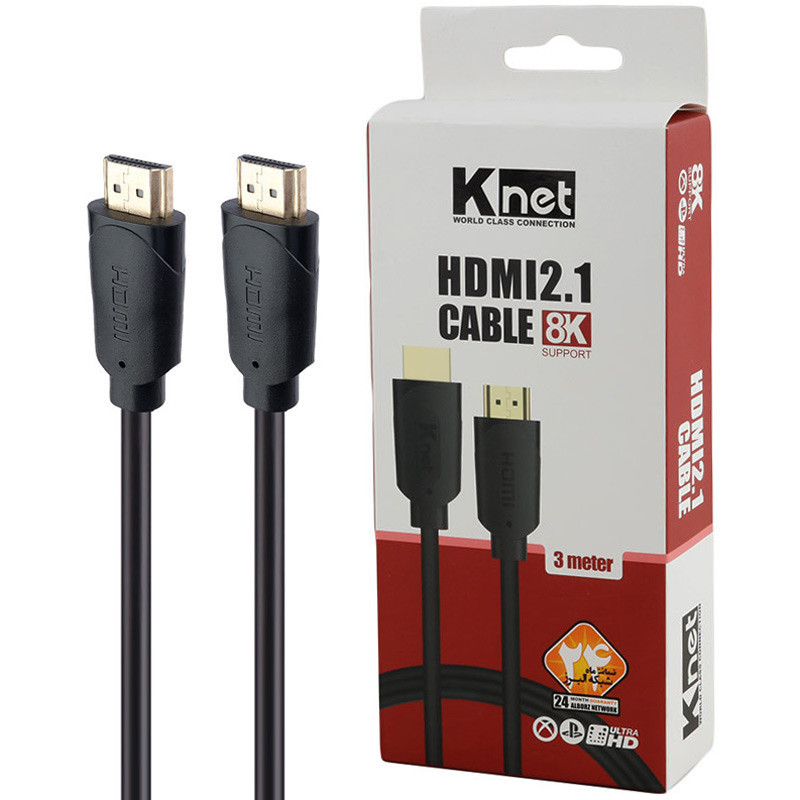 کابل K-NET HDMI V2.1 8K 3m