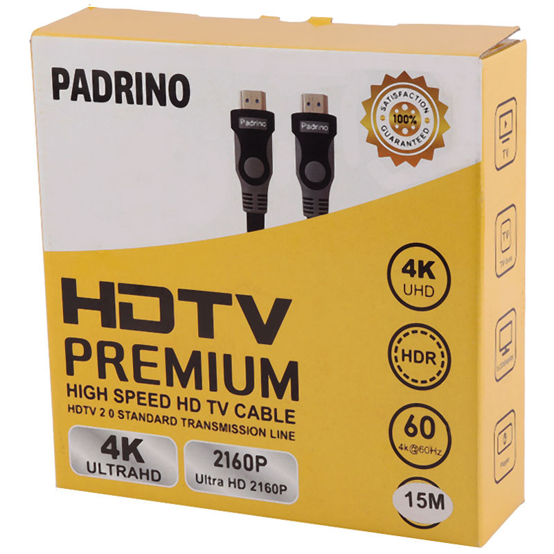 کابل Padrino HDMI V2.0 4K 15m