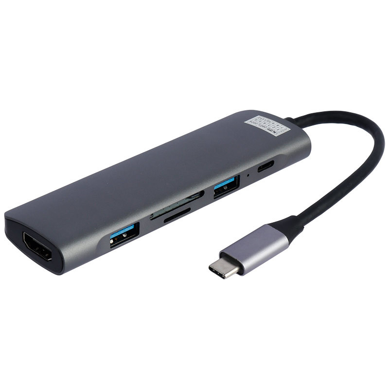 هاب 5 پورت Type-C کی نت S6 K-MFCMS606