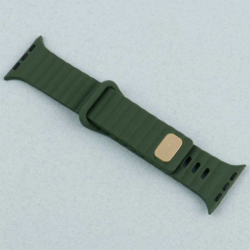 بند اپل واچ سیلیکونی طرح پافر Watch Band سایز 42/44/45/49 میلی متری