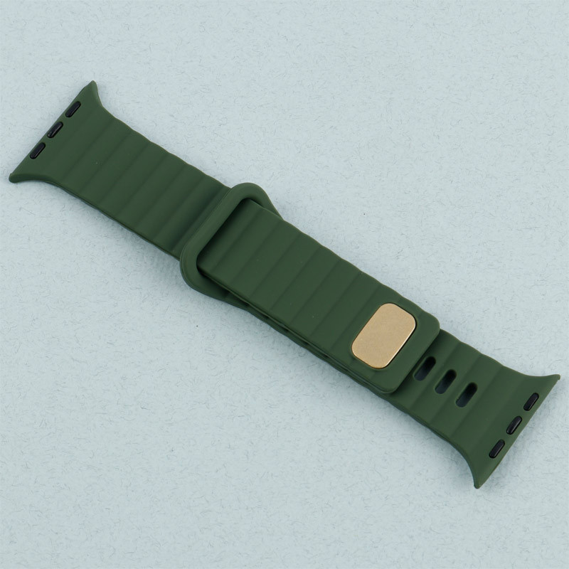 بند اپل واچ سیلیکونی طرح پافر Watch Band سایز 42/44/45/49 میلی متری