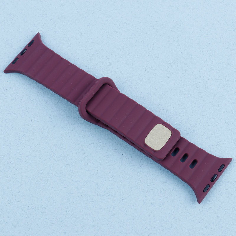 بند اپل واچ سیلیکونی طرح پافر Watch Band سایز 38/40/41 میلی متری