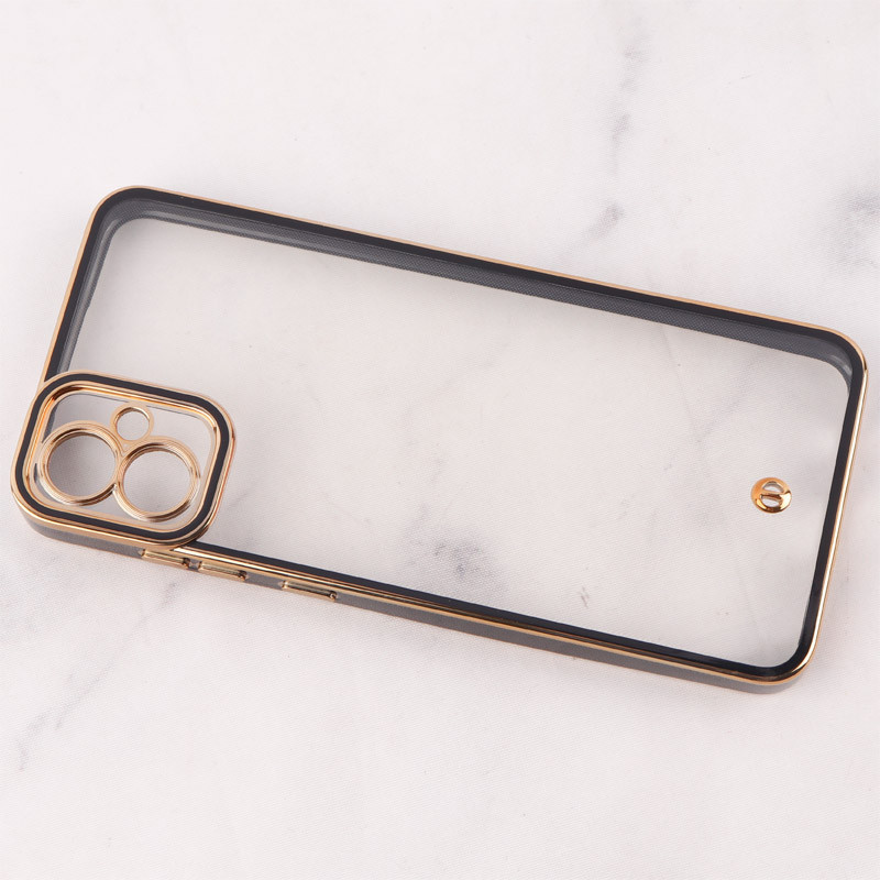 قاب شفاف دور رنگی Space محافظ لنزدار Samsung Galaxy A05