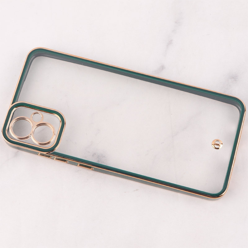 قاب شفاف دور رنگی Space محافظ لنزدار Samsung Galaxy A05