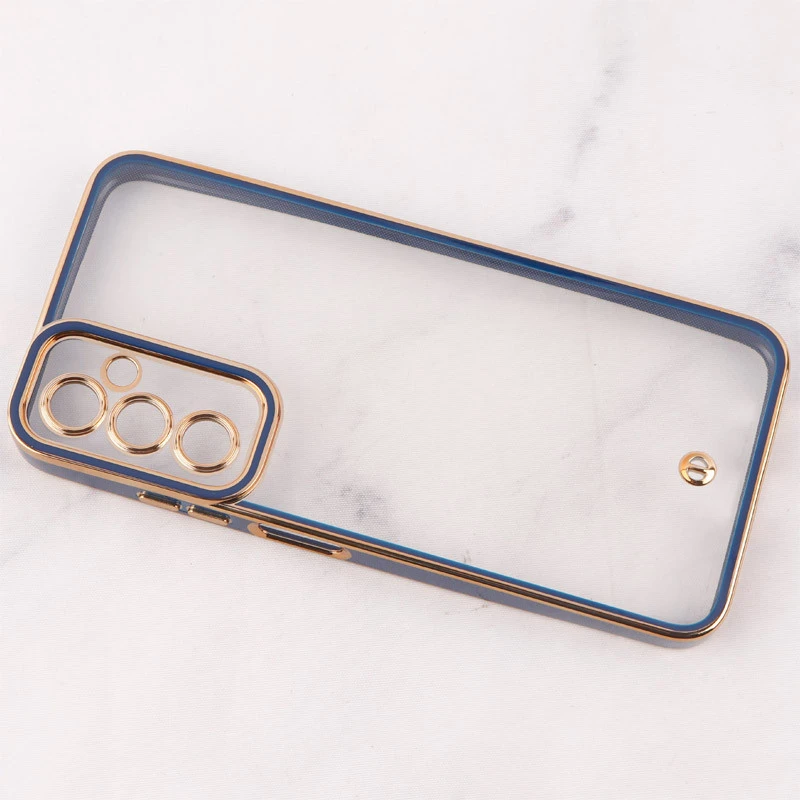 قاب شفاف دور رنگی Space محافظ لنزدار Samsung Galaxy A05s