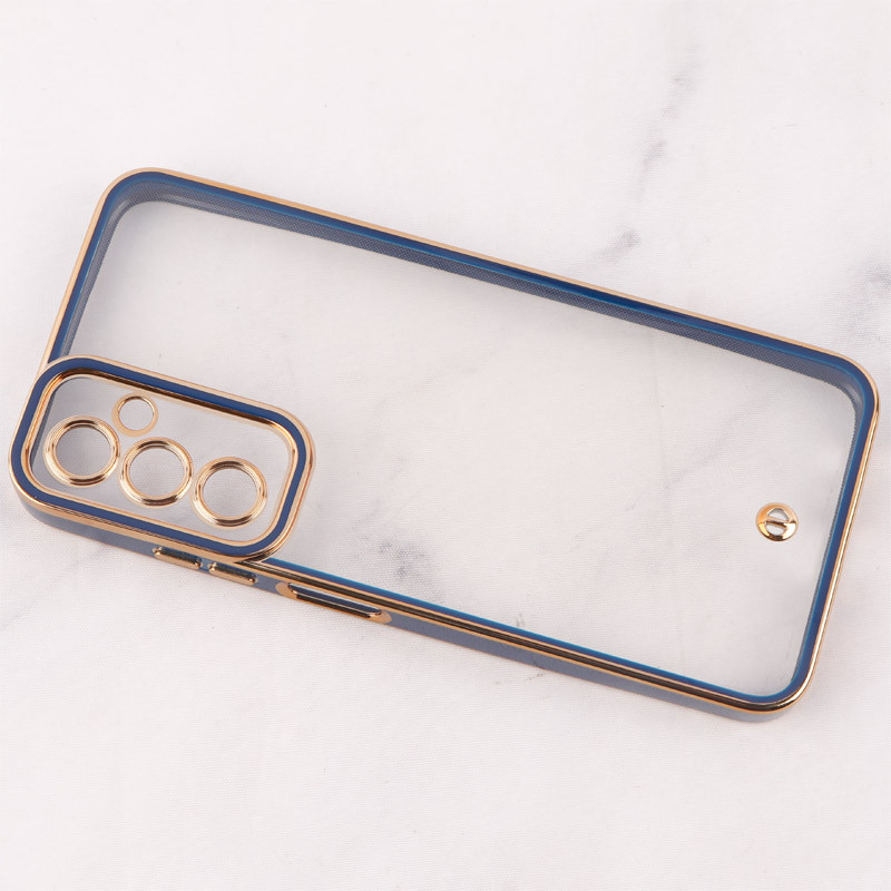 قاب شفاف دور رنگی Space محافظ لنزدار Samsung Galaxy A05s