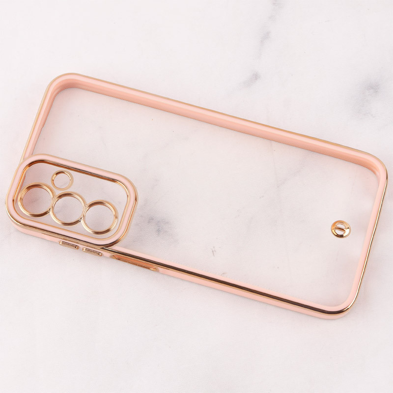 قاب شفاف دور رنگی Space محافظ لنزدار Samsung Galaxy A15