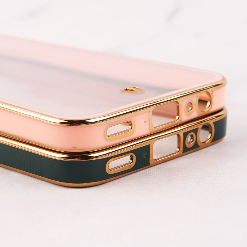 قاب شفاف دور رنگی Space محافظ لنزدار Samsung Galaxy A15