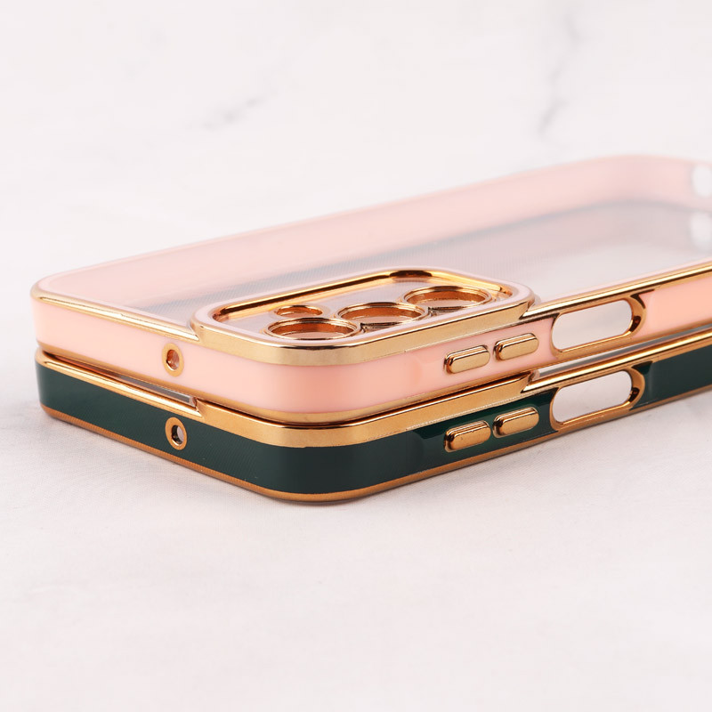 قاب شفاف دور رنگی Space محافظ لنزدار Samsung Galaxy A15