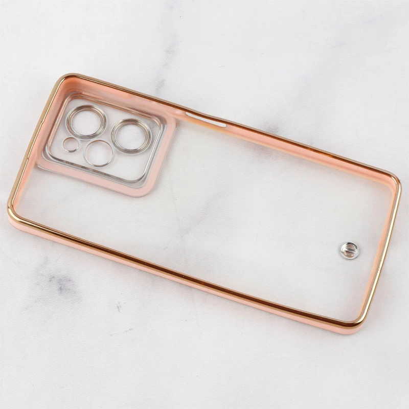 قاب شفاف دور رنگی Space محافظ لنزدار Xiaomi Poco X5 Pro