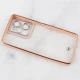 قاب شفاف دور رنگی Space محافظ لنزدار Xiaomi Poco X5 Pro