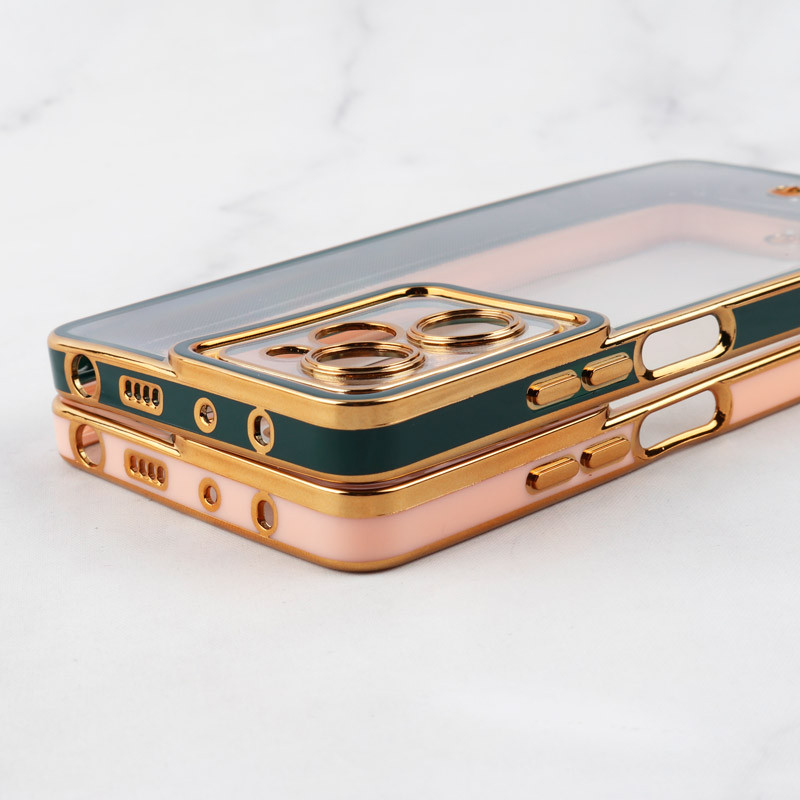 قاب شفاف دور رنگی Space محافظ لنزدار Xiaomi Poco X5 Pro