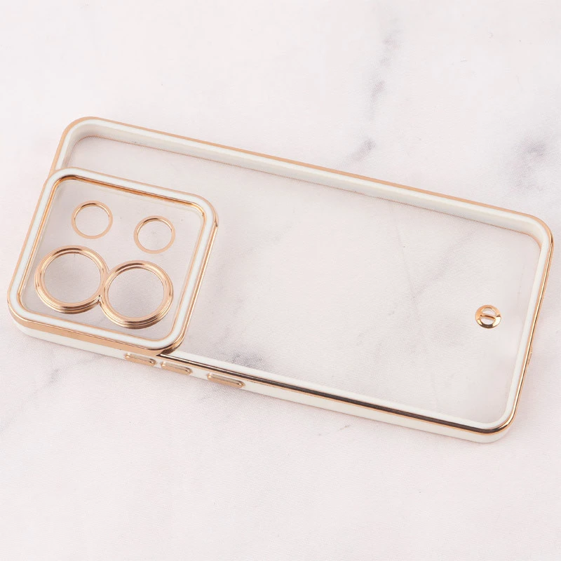 قاب شفاف دور رنگی Space محافظ لنزدار Xiaomi Redmi Note 13 Pro
