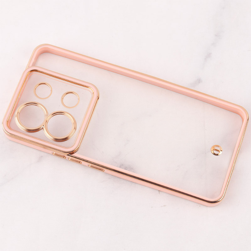 قاب شفاف دور رنگی Space محافظ لنزدار Xiaomi Redmi Note 13 Pro