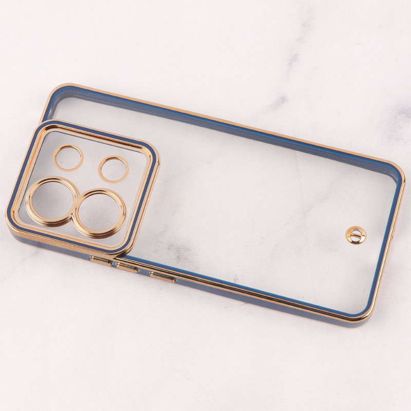 قاب شفاف دور رنگی Space محافظ لنزدار Xiaomi Redmi Note 13 Pro