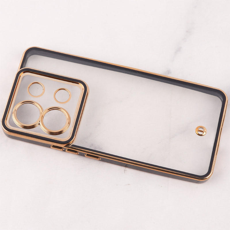 قاب شفاف دور رنگی Space محافظ لنزدار Xiaomi Redmi Note 13 Pro