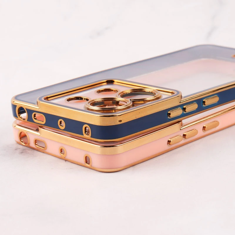 قاب شفاف دور رنگی Space محافظ لنزدار Xiaomi Redmi Note 13 Pro