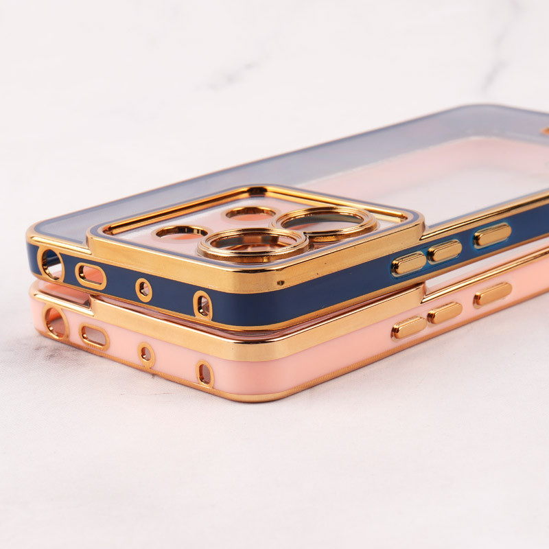 قاب شفاف دور رنگی Space محافظ لنزدار Xiaomi Redmi Note 13 Pro