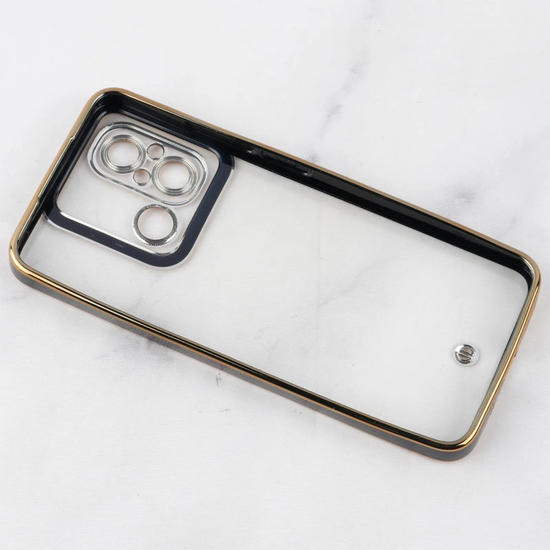 قاب شفاف دور رنگی Space محافظ لنزدار Xiaomi Redmi 12C
